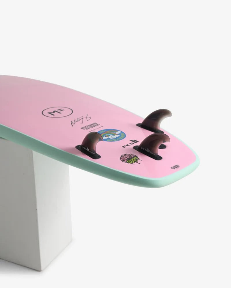 Mick Fanning Softboards Supersoft Double Rainbow Softboard - Fins Included
