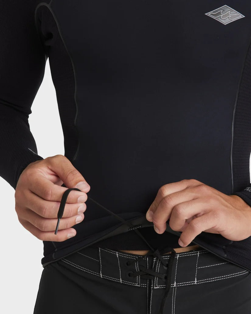 Billabong Mens 1/1mm Revolution Pro Long Sleeve Wetsuit Top