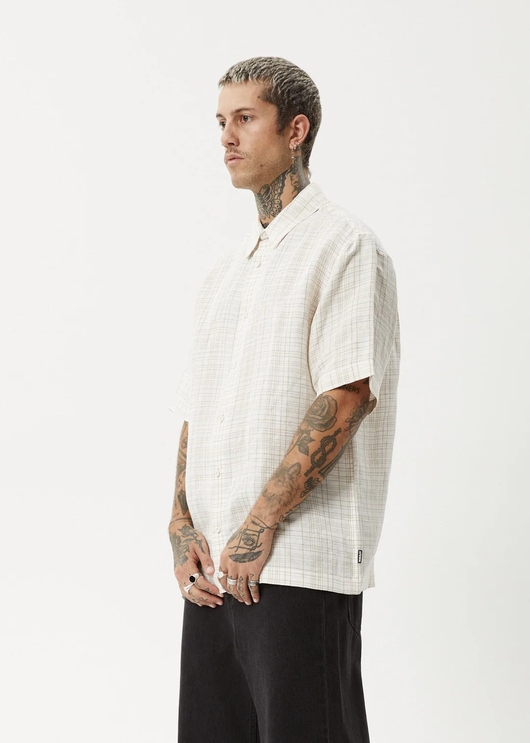 Afends Criss Cross Short Sleeve Shirt