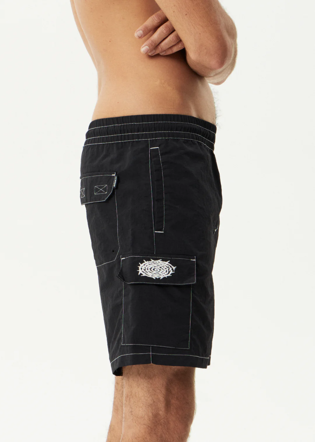 Afends Heavy Petal Cargo Baywatch Swim Short 18"