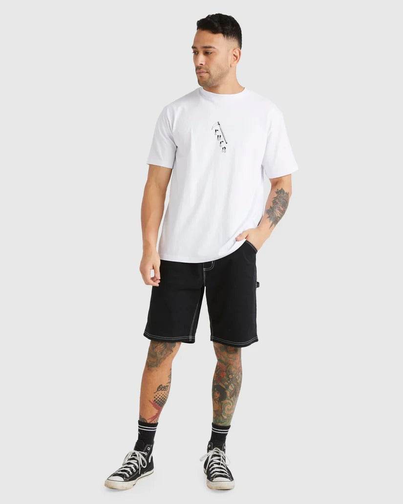 RVCA Mens Americana Carpenter Walk Shorts