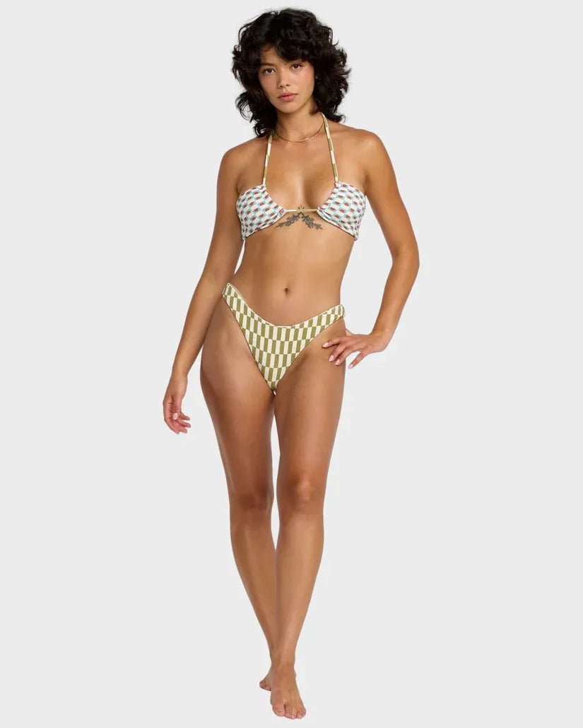 RVCA Womens Strange Ways Medium French Bikini Bottom