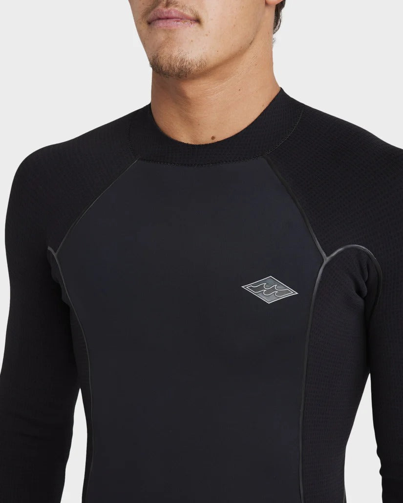 Billabong Mens 1/1mm Revolution Pro Long Sleeve Wetsuit Top
