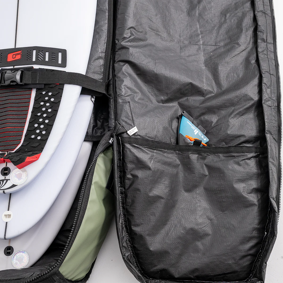 FCS Travel 3 Shortboard/Fish Cover