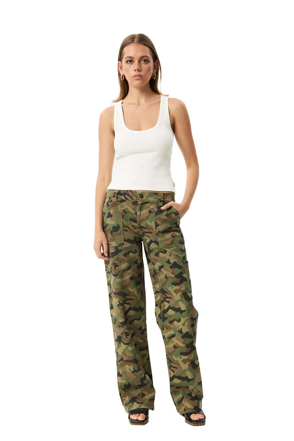 Afends Hidden Lexi Low Rise Workwear Pant