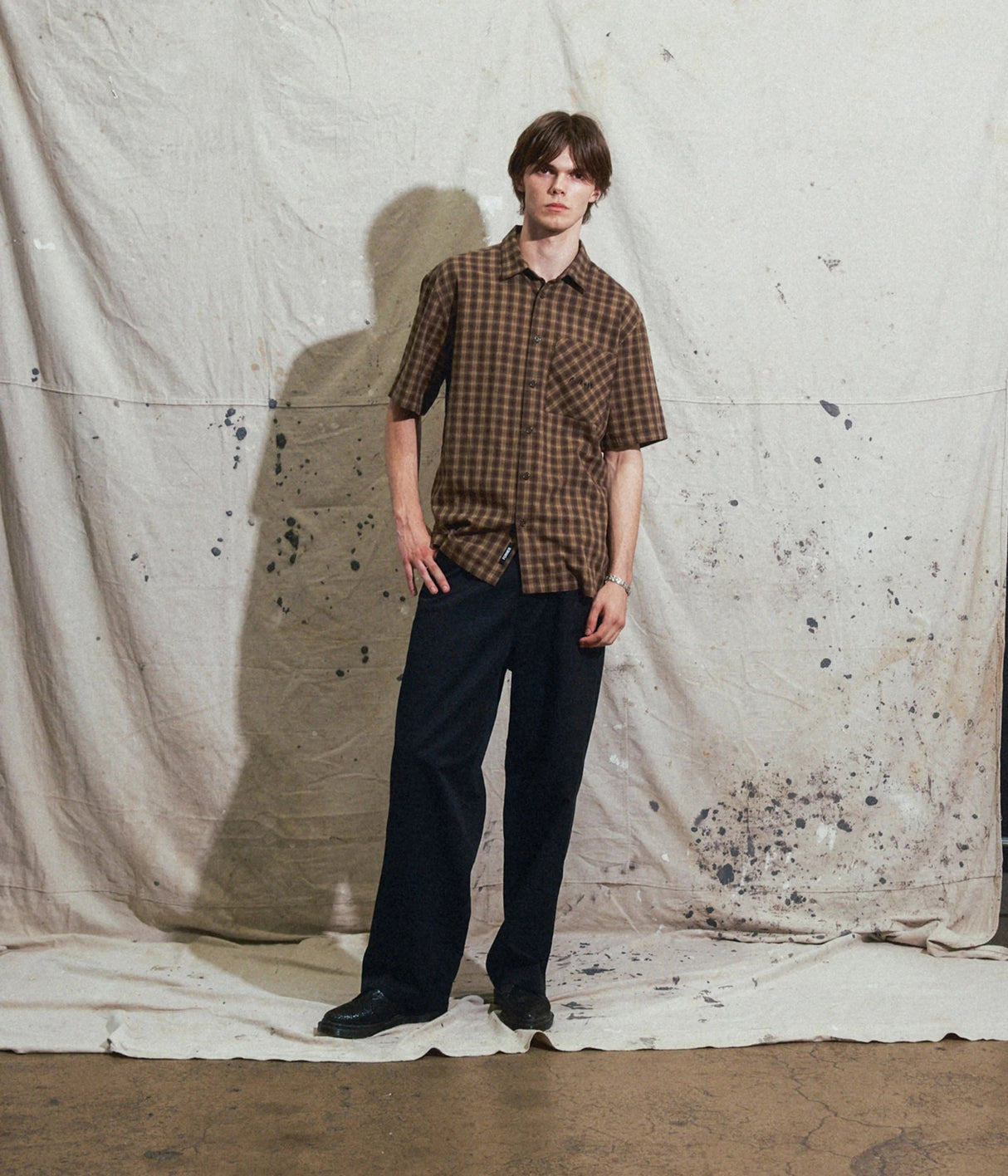 Former Manners Check Short Sleeve Shirt