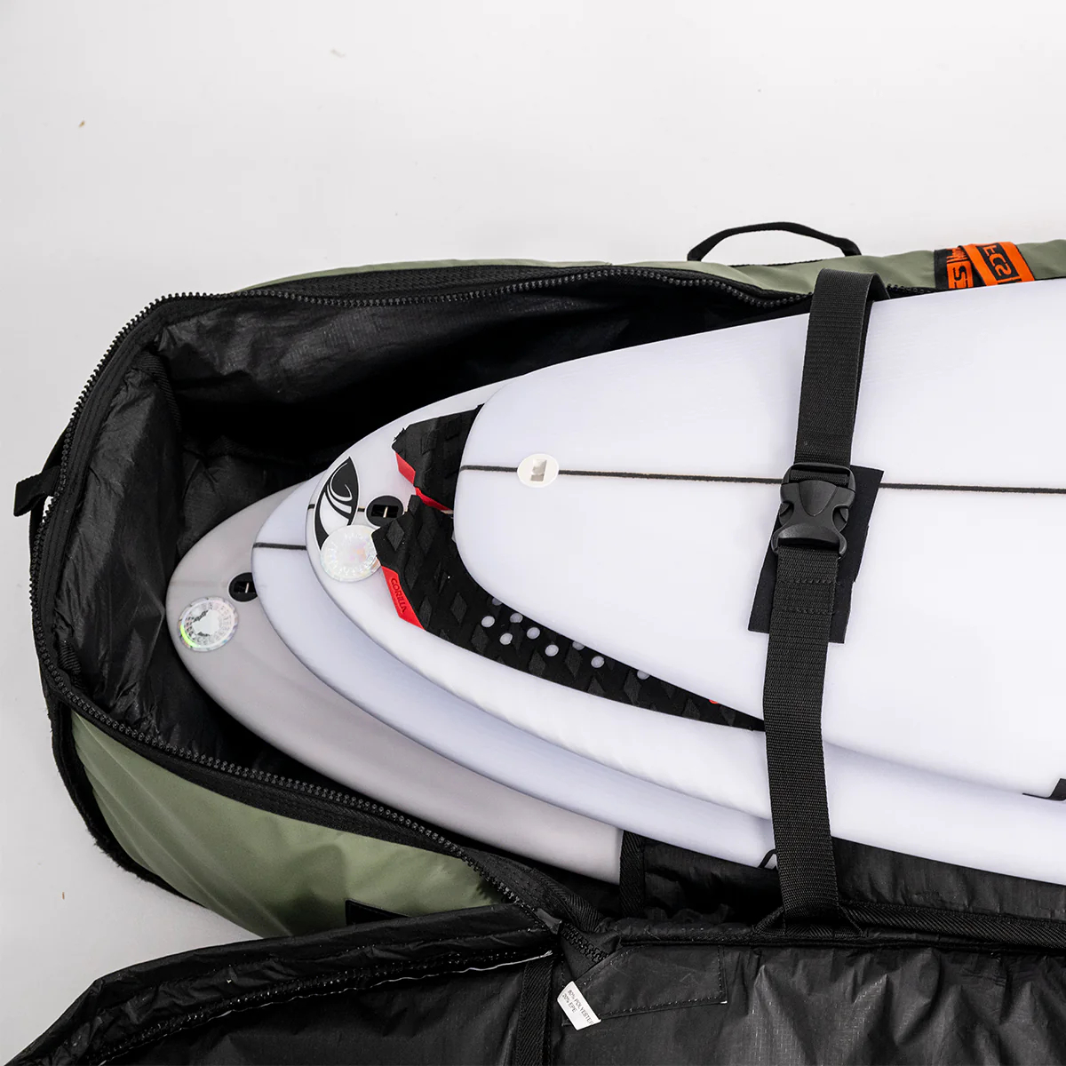 FCS Travel 3 Shortboard/Fish Cover