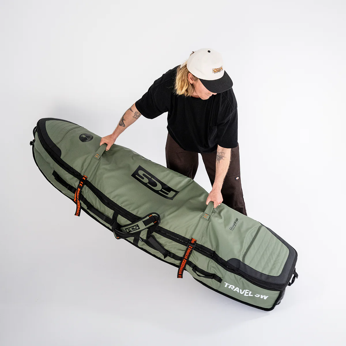 FCS Travel 3 Shortboard/Fish Wheelie Cover