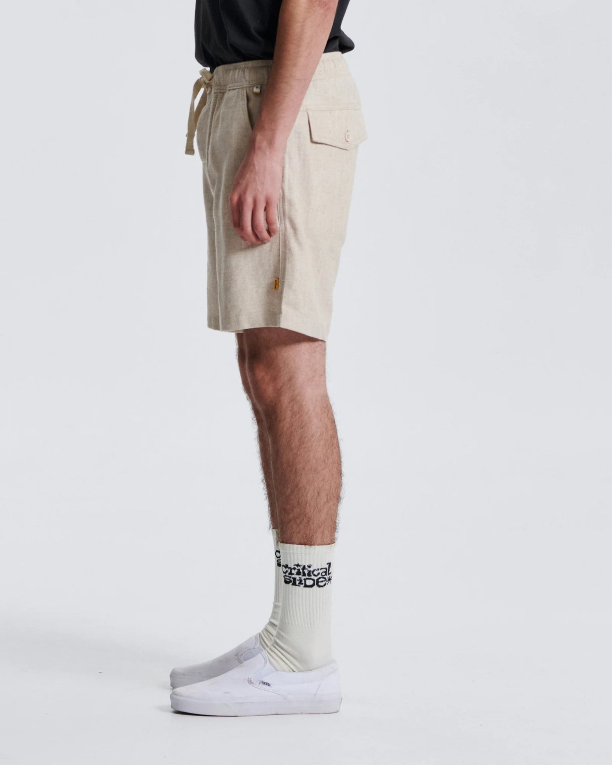 The Critical Slide Society Cruiser Linen Short