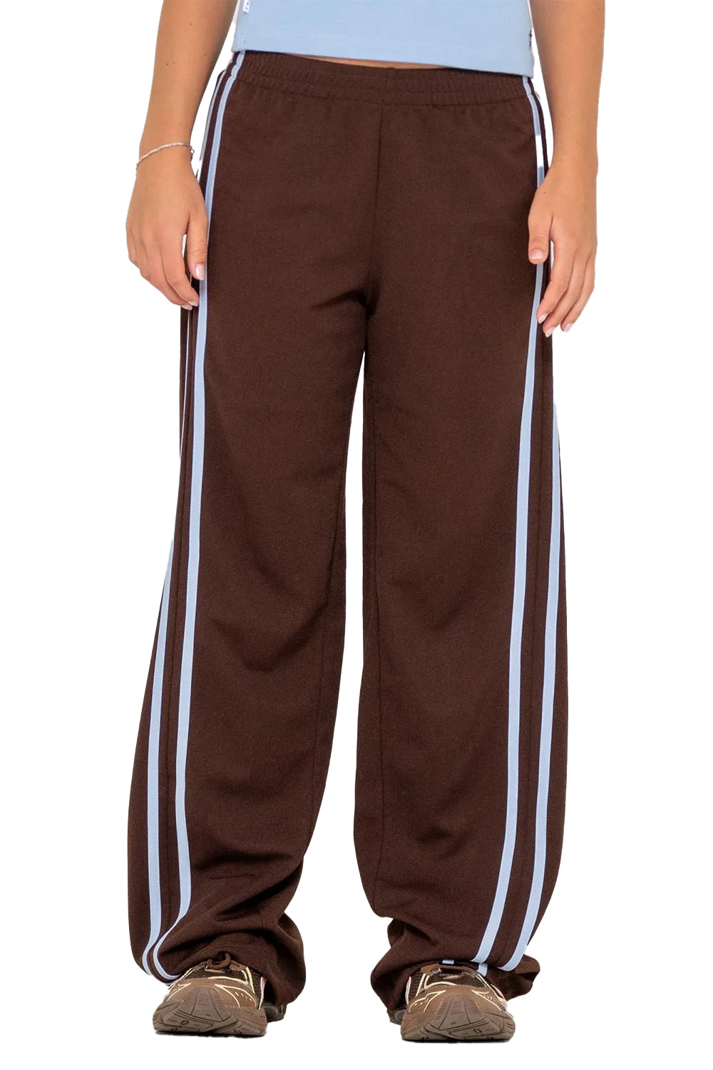 Rusty Bronson Side Stripe Low Rise Trackpant