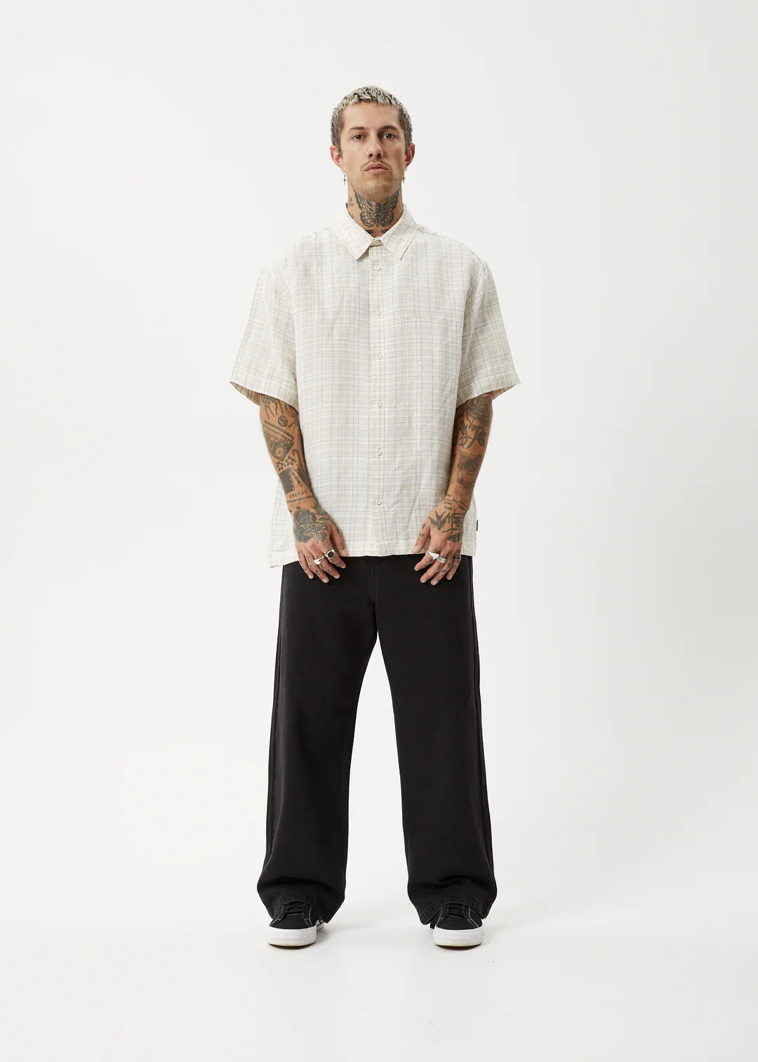 Afends Criss Cross Short Sleeve Shirt