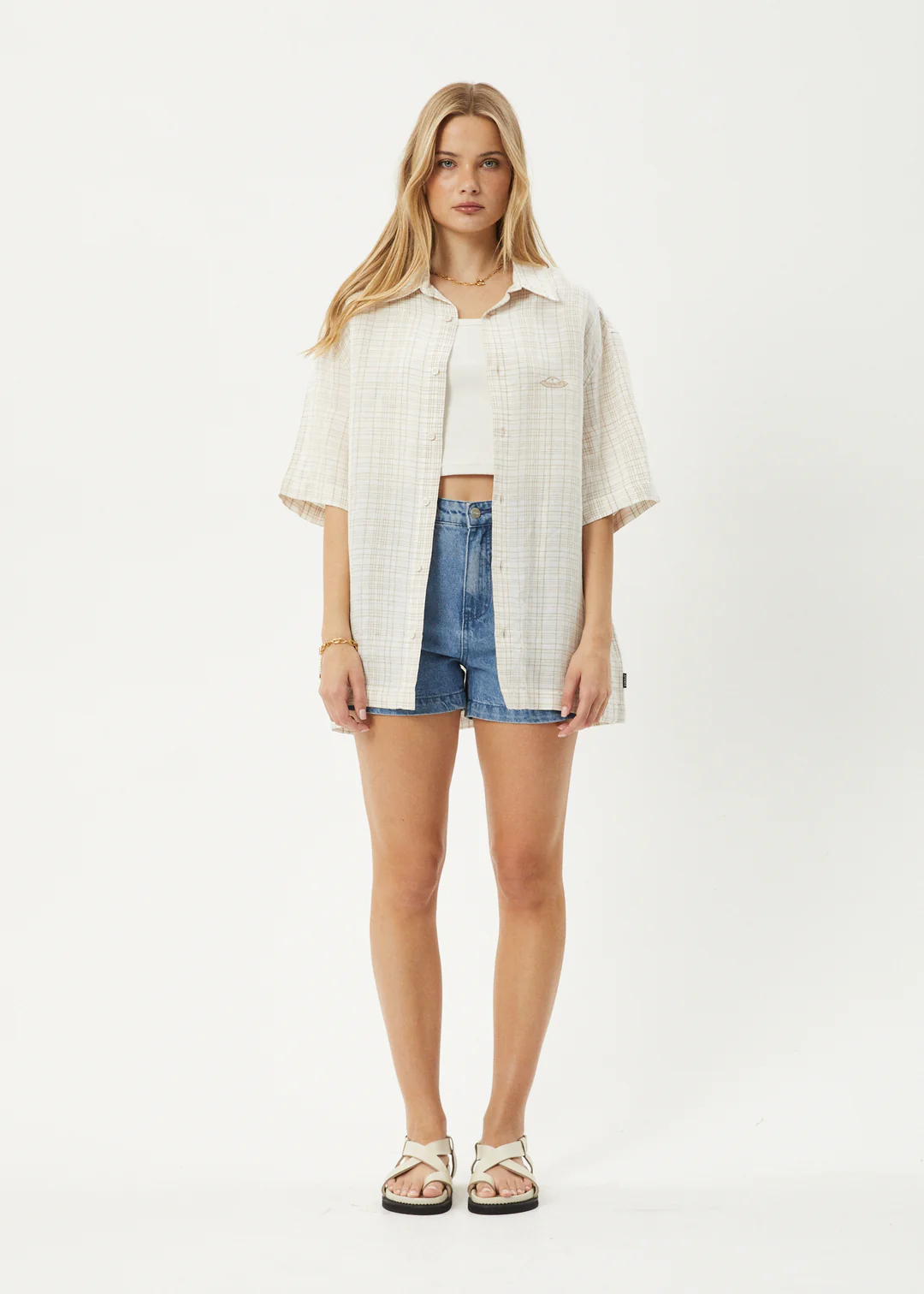 Afends Criss Cross Short Sleeve Shirt