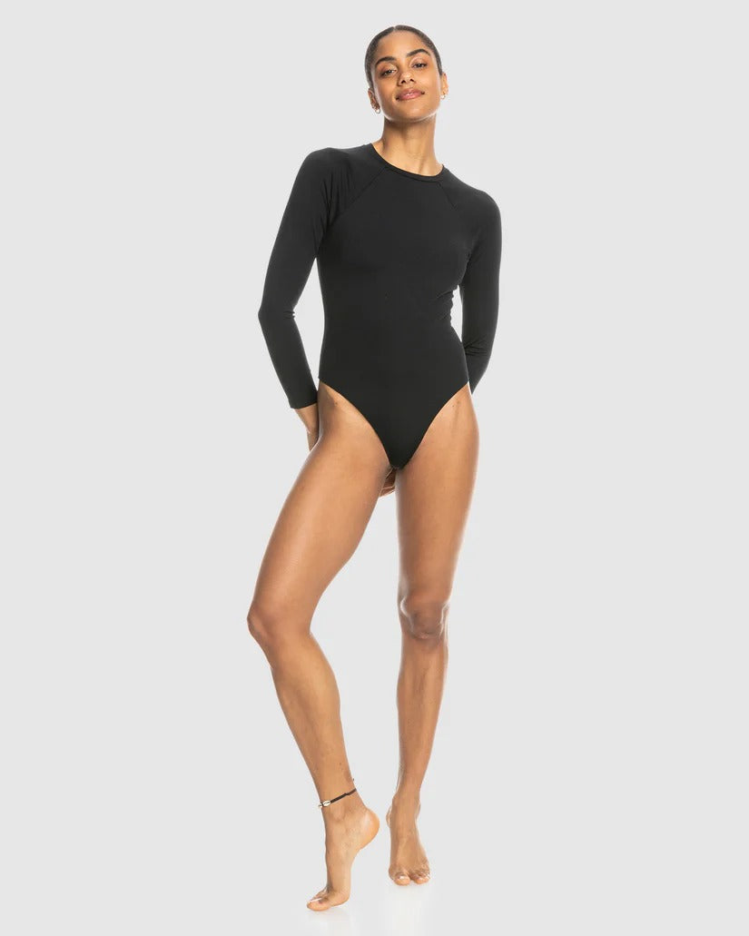 ROXY Womens Pro The Overhead Long Sleeve One Piece Swimsuit