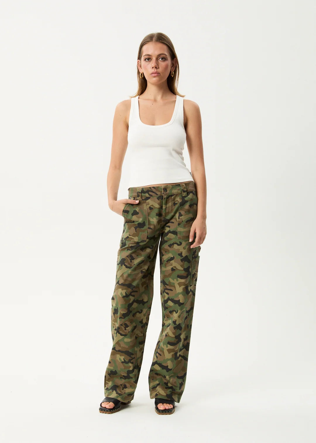 Afends Hidden Lexi Low Rise Workwear Pant