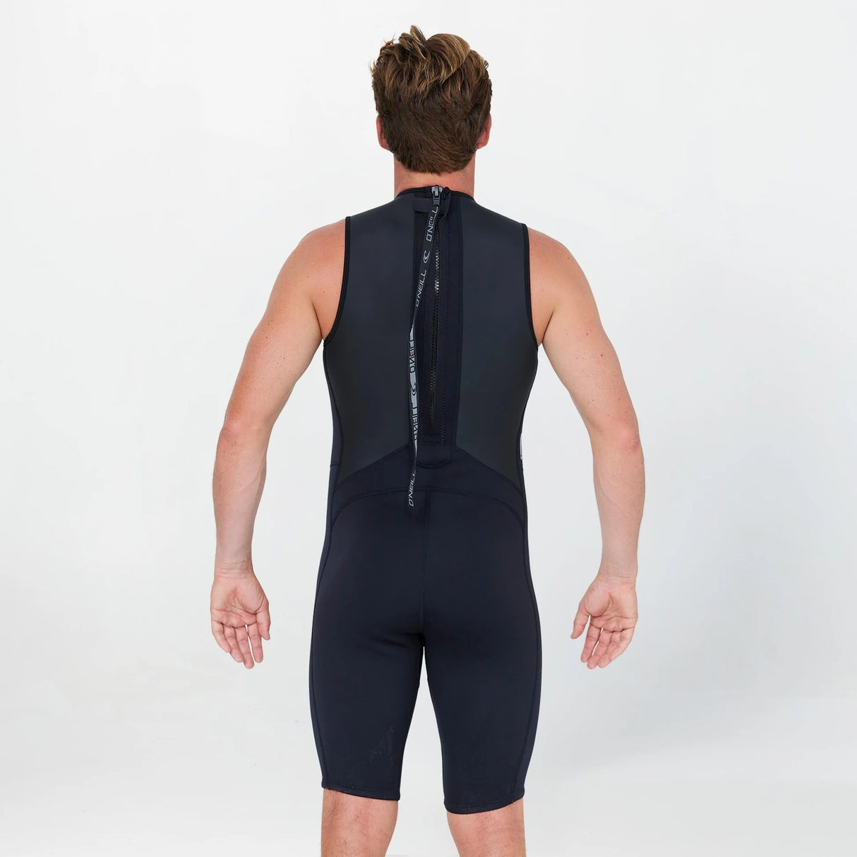 O'Neill Men's O'riginals 2mm Short John Spring Suit Back Zip - Black