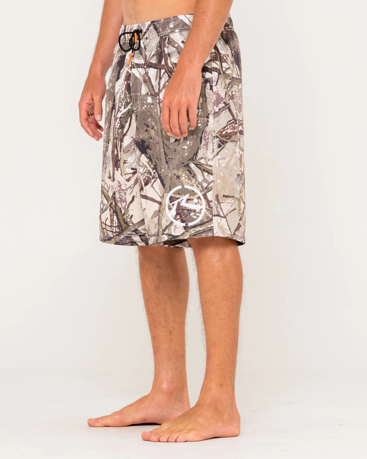 Rusty Mens Flip Rambo 22" Elastic Waist Camo Boardshort