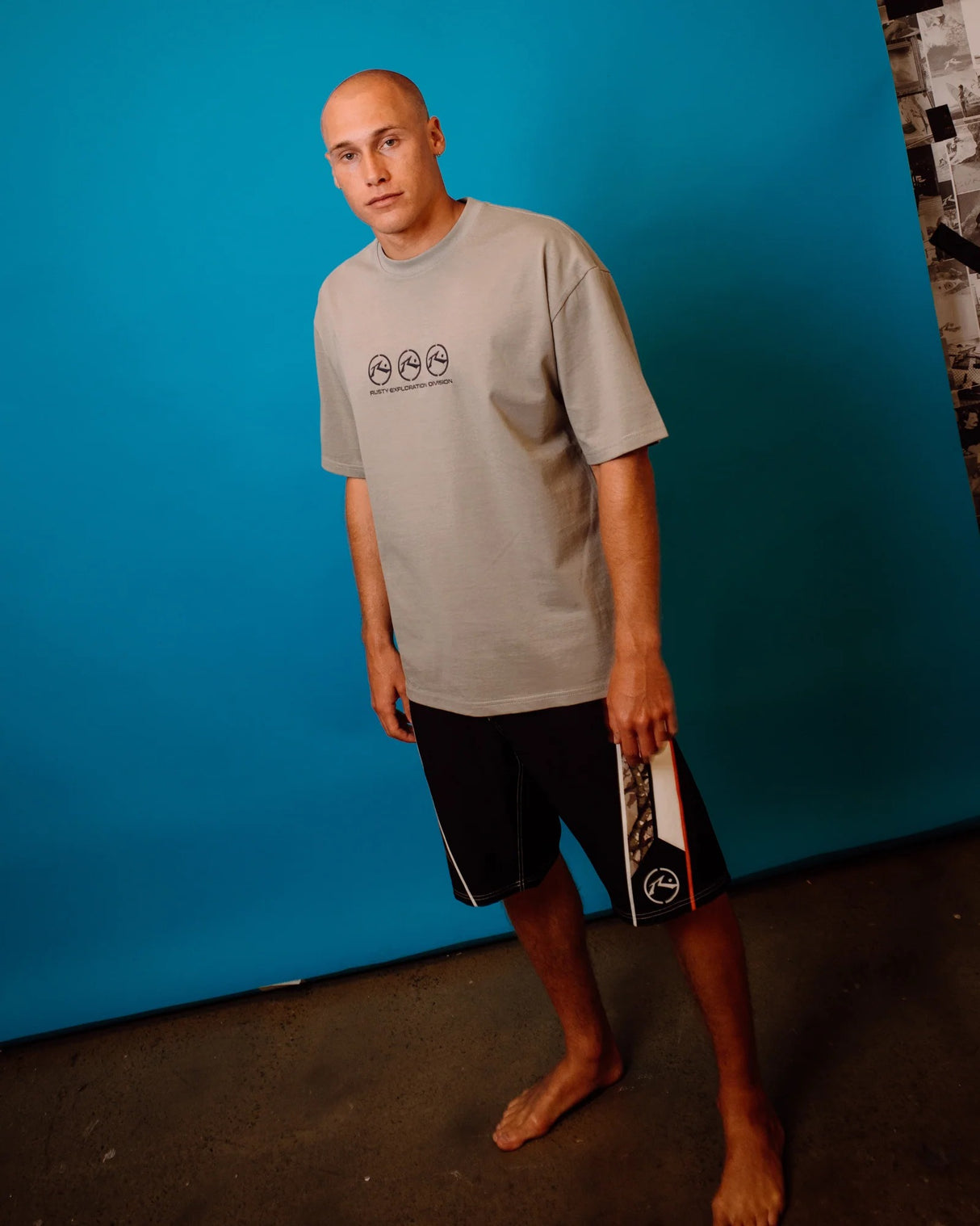 Rusty Mens Chopper Treed 22" Printed Boardshort