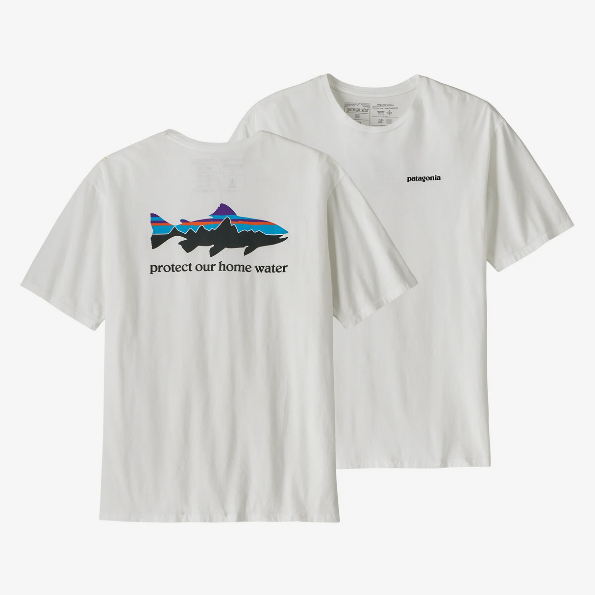 Patagonia Mens Home Water Trout Organic T-Shirt