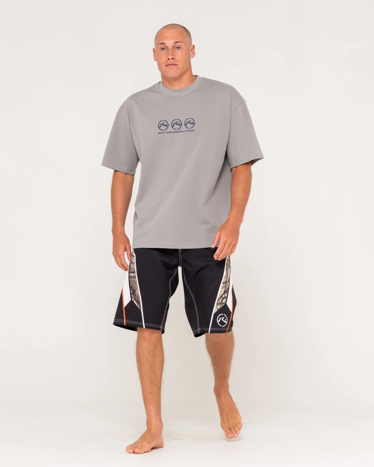 Rusty Mens Chopper Treed 22" Printed Boardshort