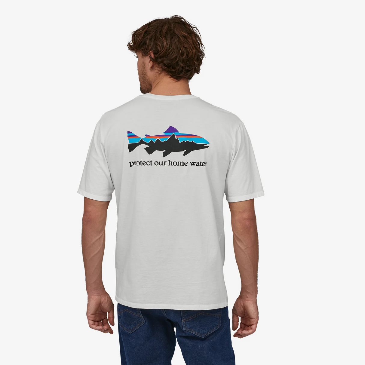 Patagonia Mens Home Water Trout Organic T-Shirt