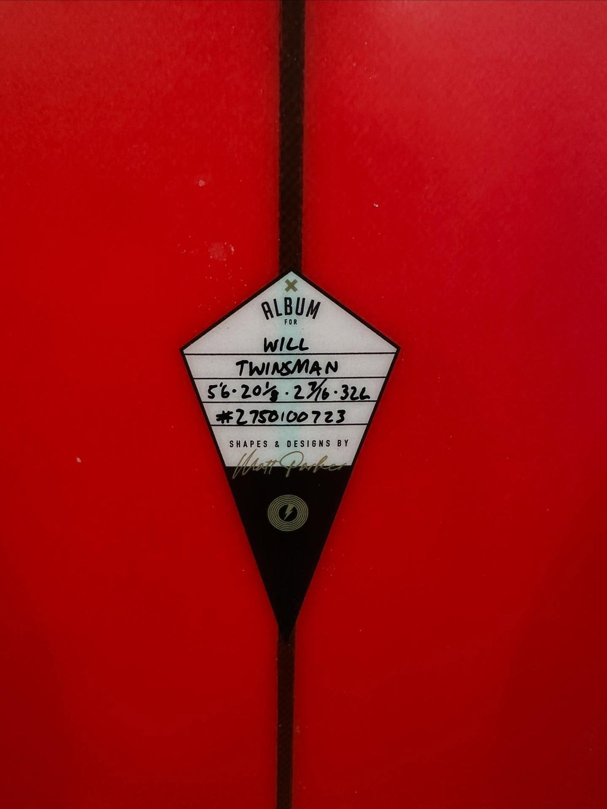 5'6 Album Twinsman #7930 - Used Surfboard