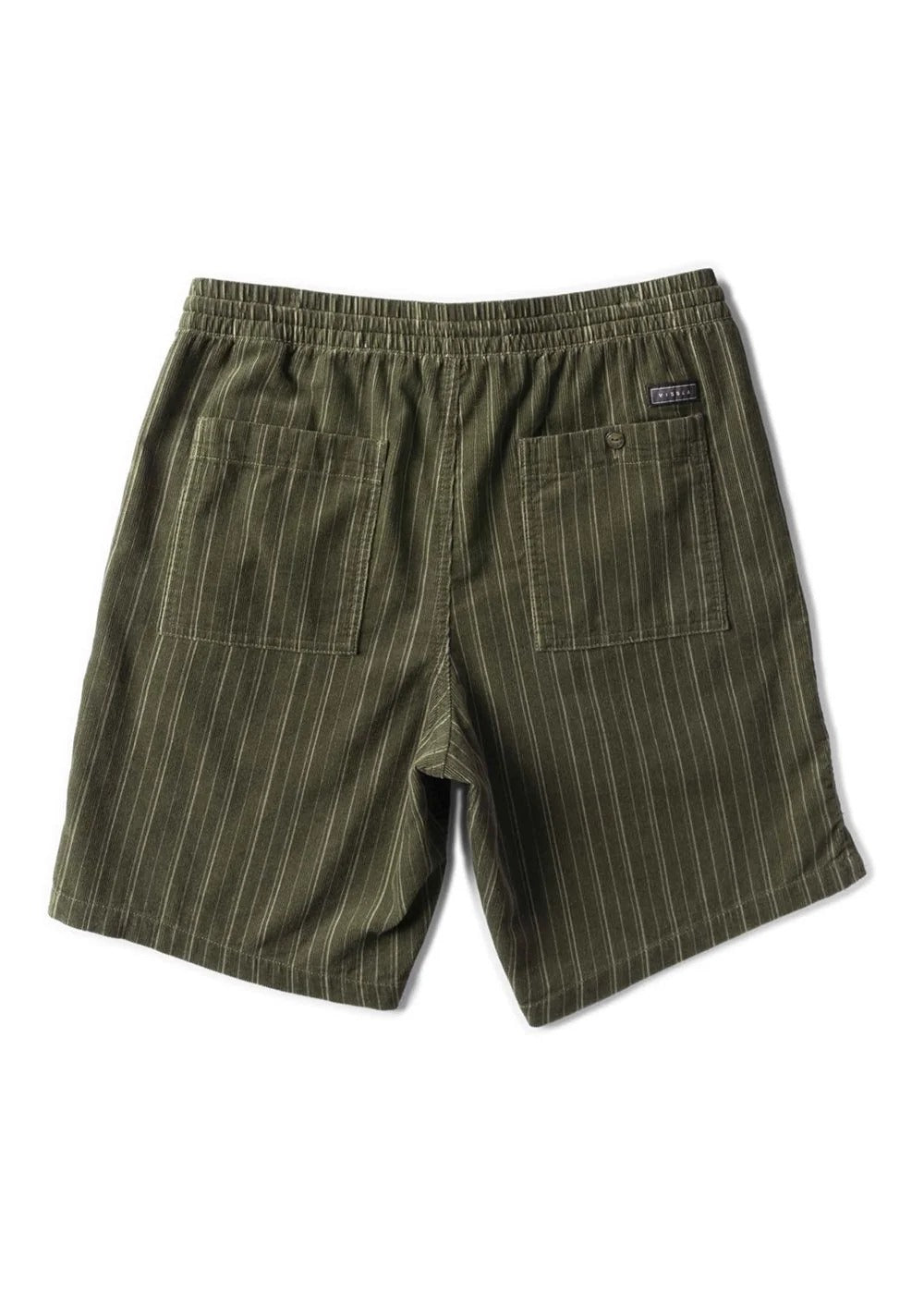 Vissla Mens Rails Cord 18" Elastic Walkshort