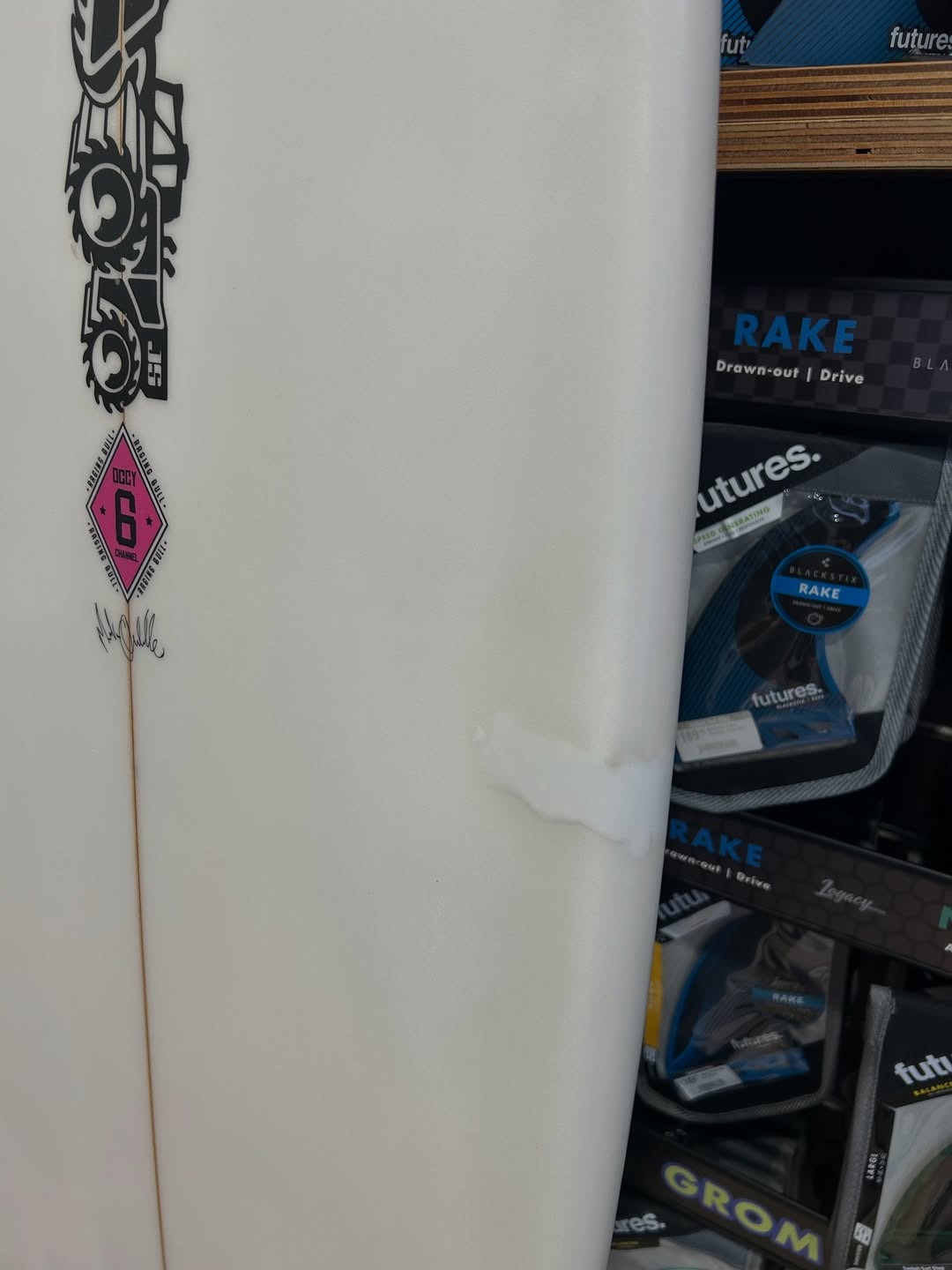 6'2 JS Raging Bull - Limited Edition Channel Bottom #8077 - Used Surfboard