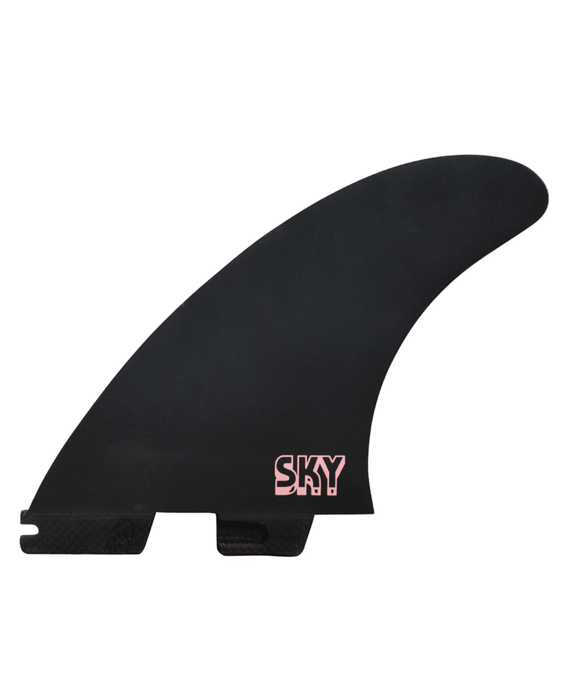 FCS 2 Sky Brown PC Tri Fin Set