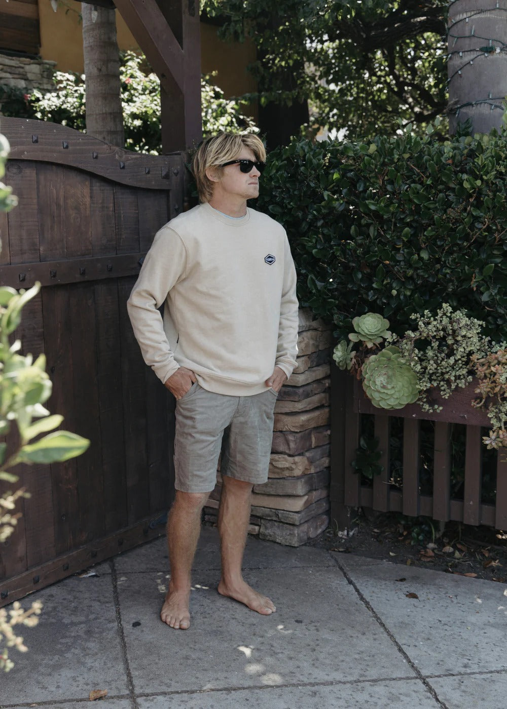 Vissla Mens No See Ums Cord Eco 17" Elastic Walkshort