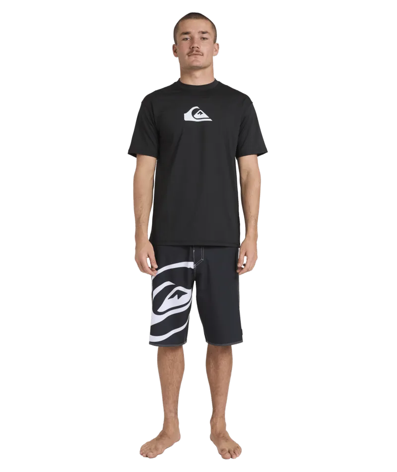 Quiksilver Mens Solid Streak Rash Shirt ID