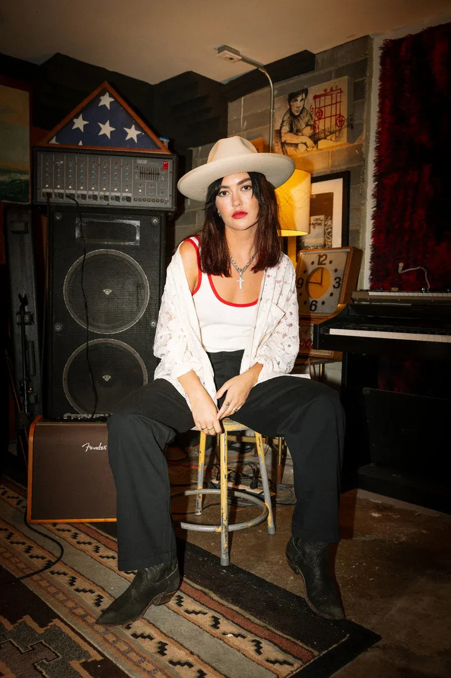 Brixton Womens East Side Boxy L/S Button Down