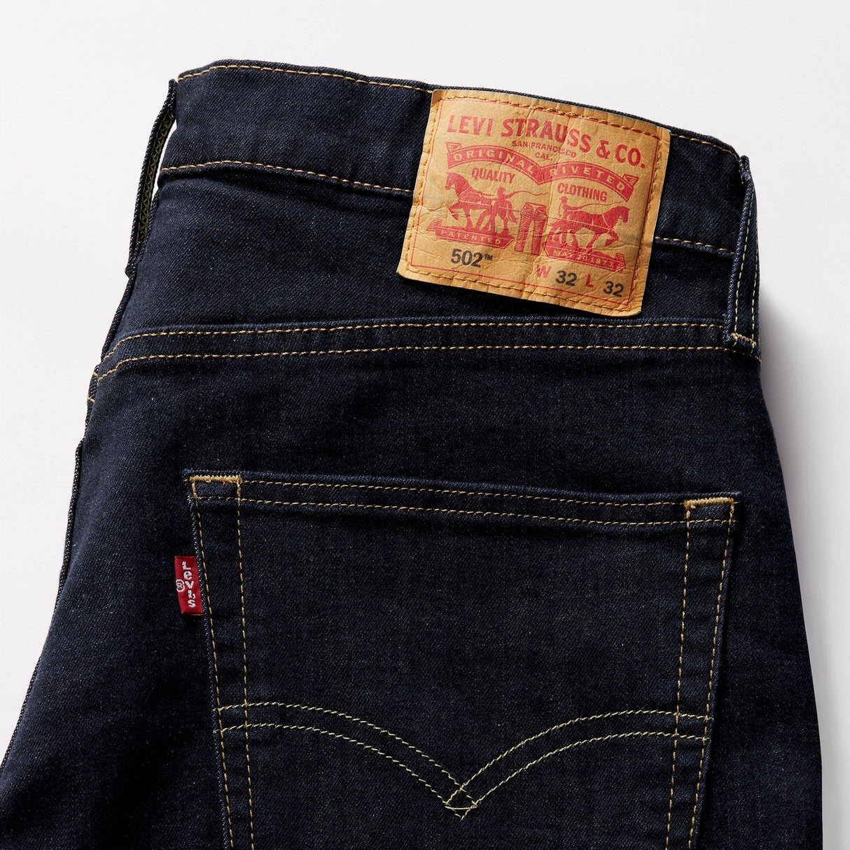 Levis Mens 502 Taper Fit Jeans
