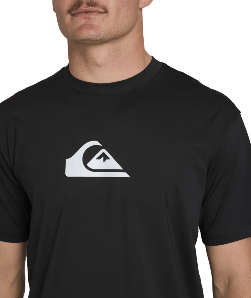Quiksilver Mens Solid Streak Rash Shirt ID
