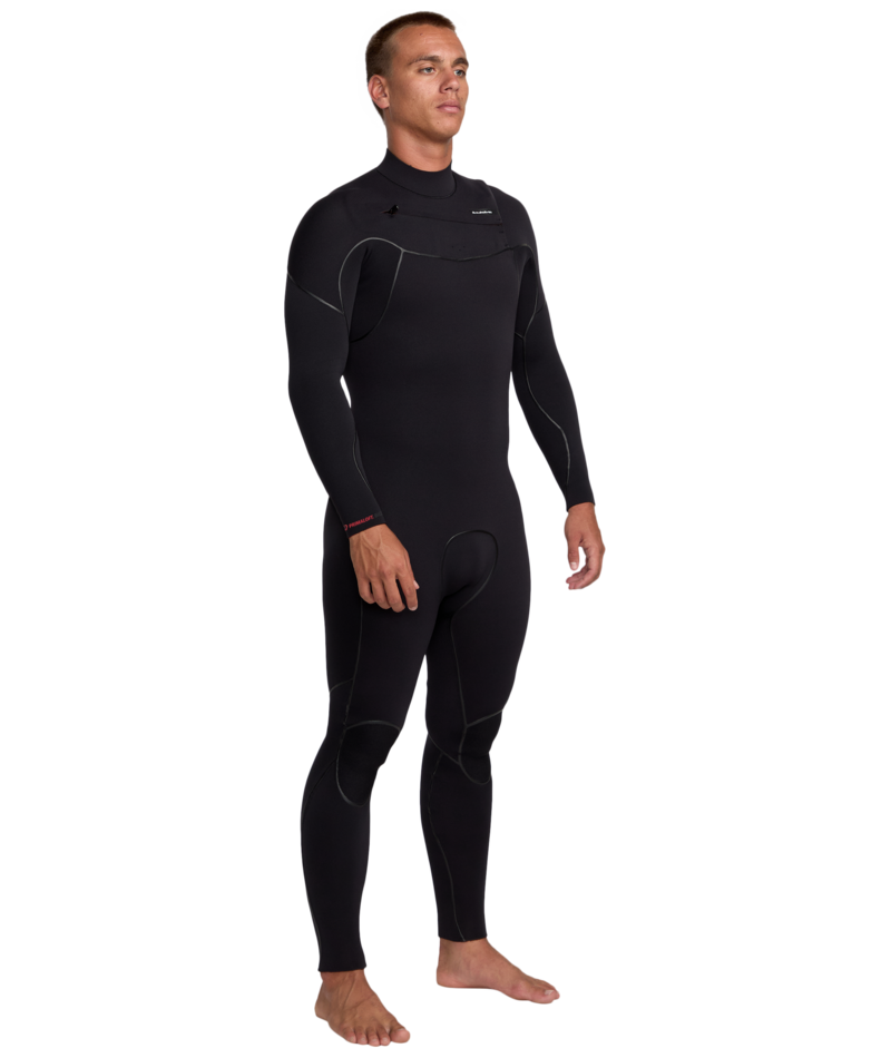 Quiksilver Mens Marathon Sessions 3/2mm Chest Zip Steamer