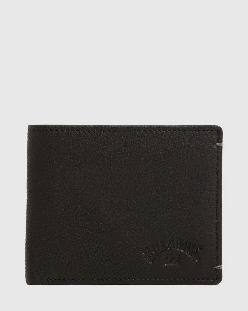Billabong Mens Rockaway 2 In 1 Leather Wallet