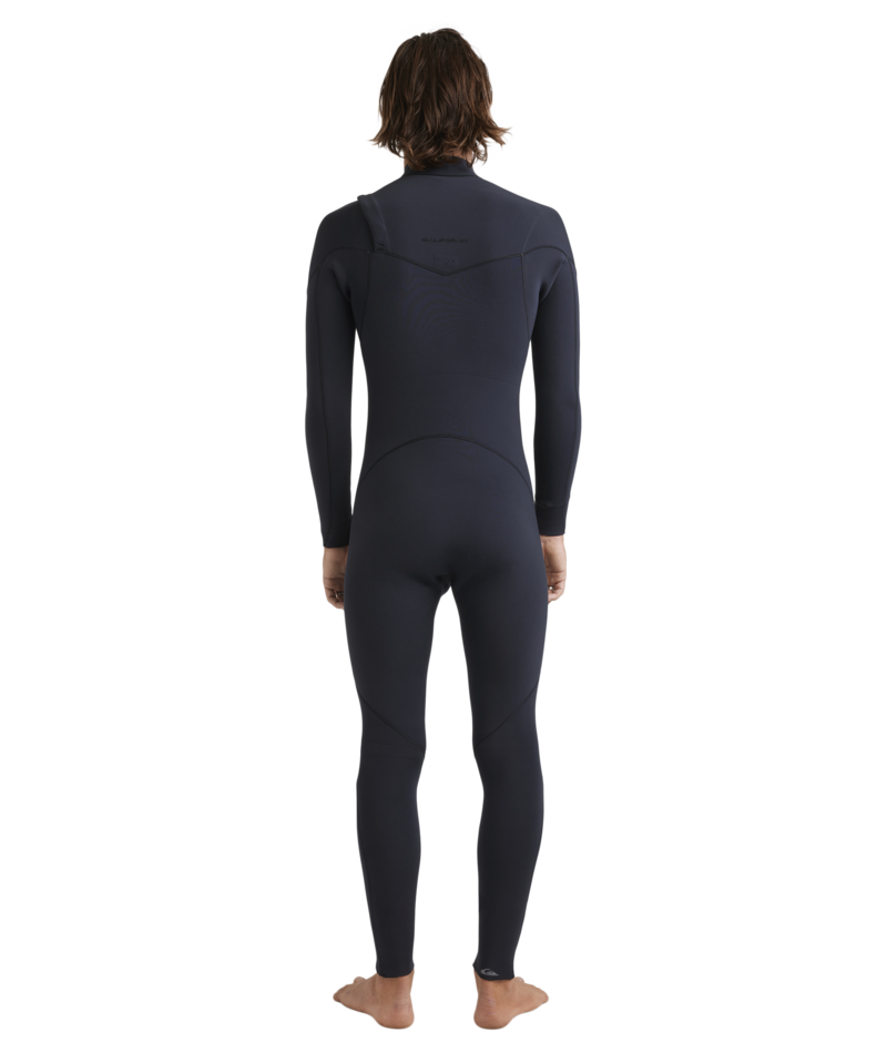 Quiksilver Mens 3/2mm Everyday Sessions Chest Zip Steamer