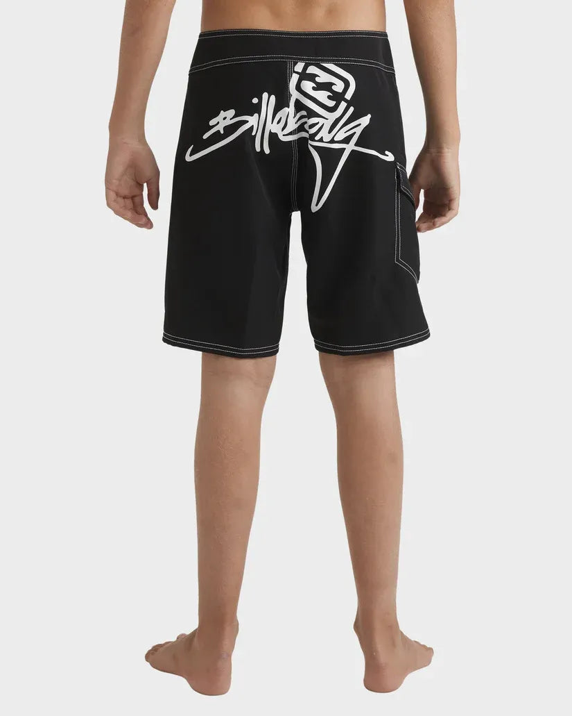 Billabong Boys (8-16) Script OG 18" Boardshorts