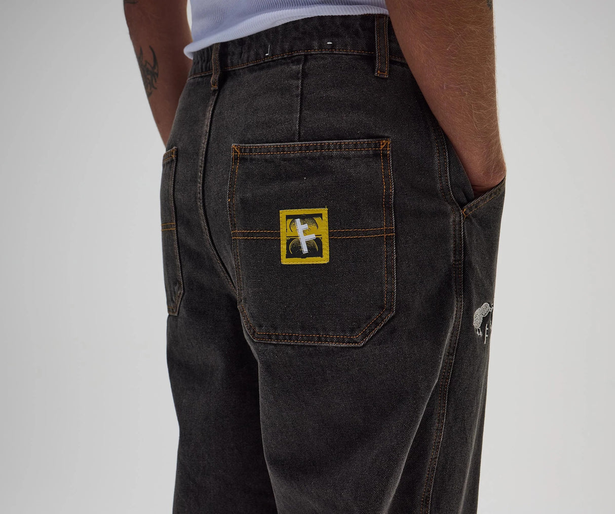 Former DXD Reynolds Denim Pant - Washed Black