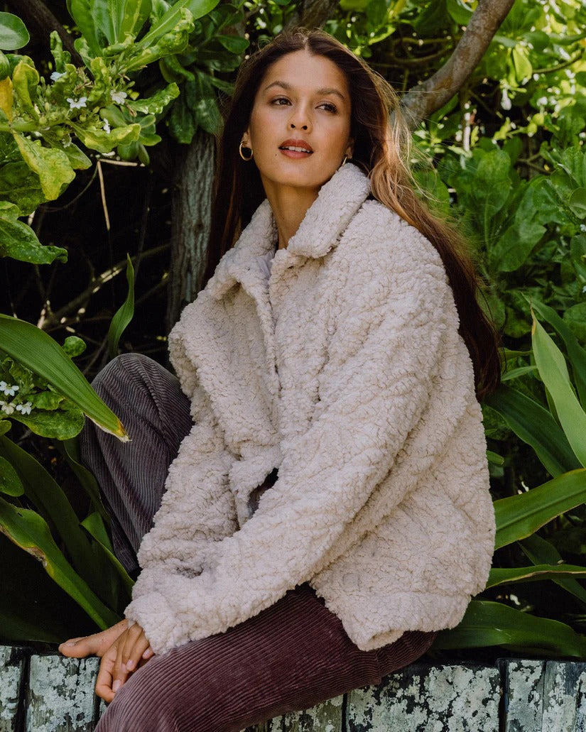 Billabong Womens Ride Cozy Sherpa Jacket