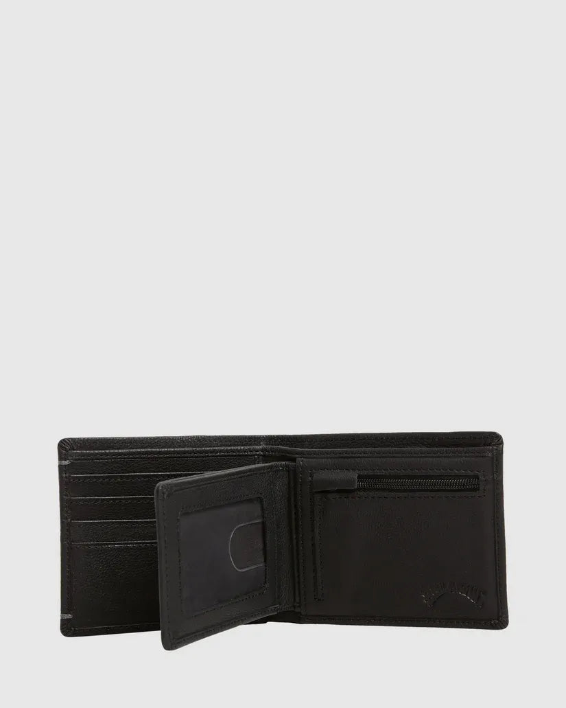 Billabong Mens Rockaway 2 In 1 Leather Wallet