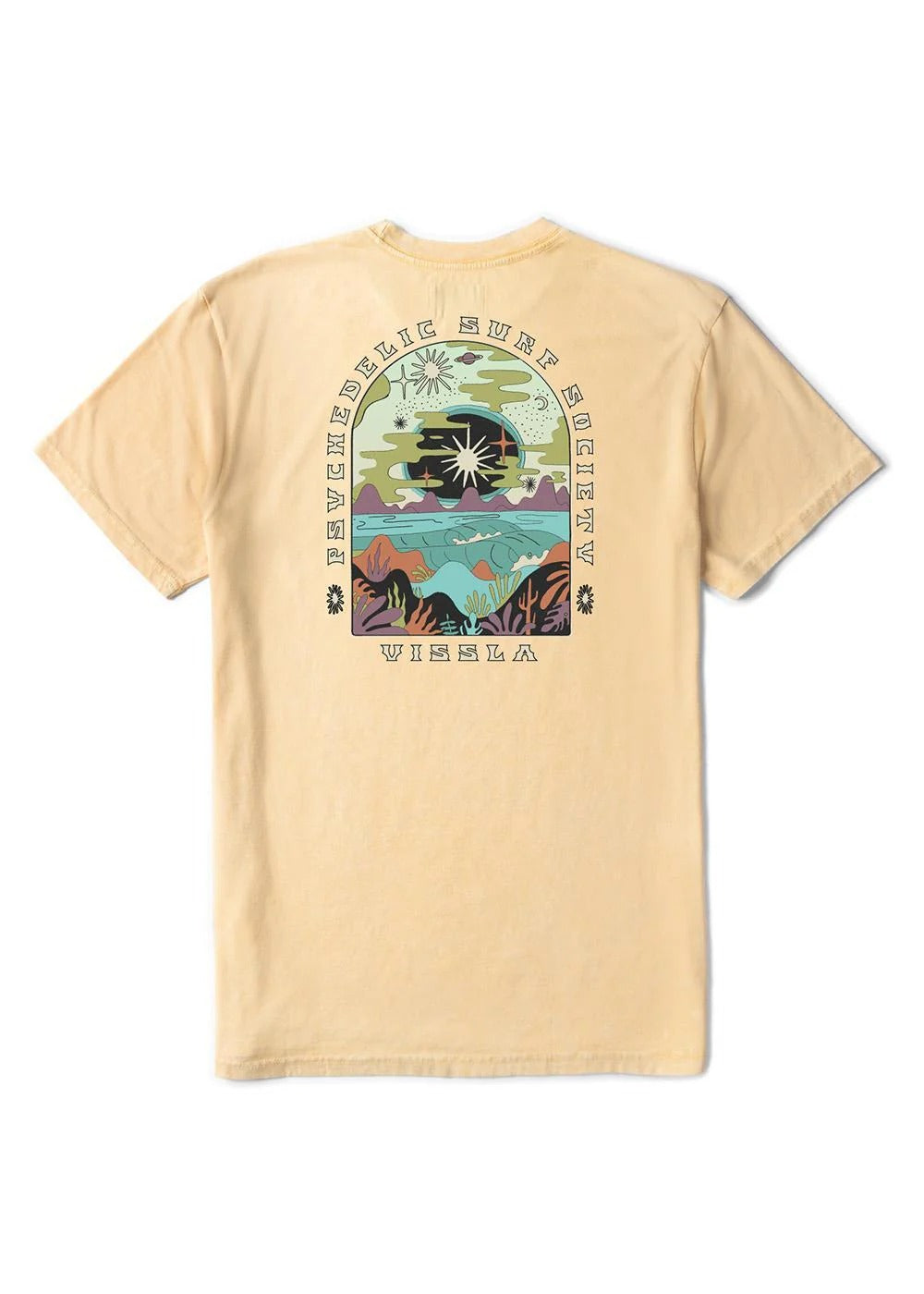 Vissla Mens Lucid Dreams Cosmic Tee
