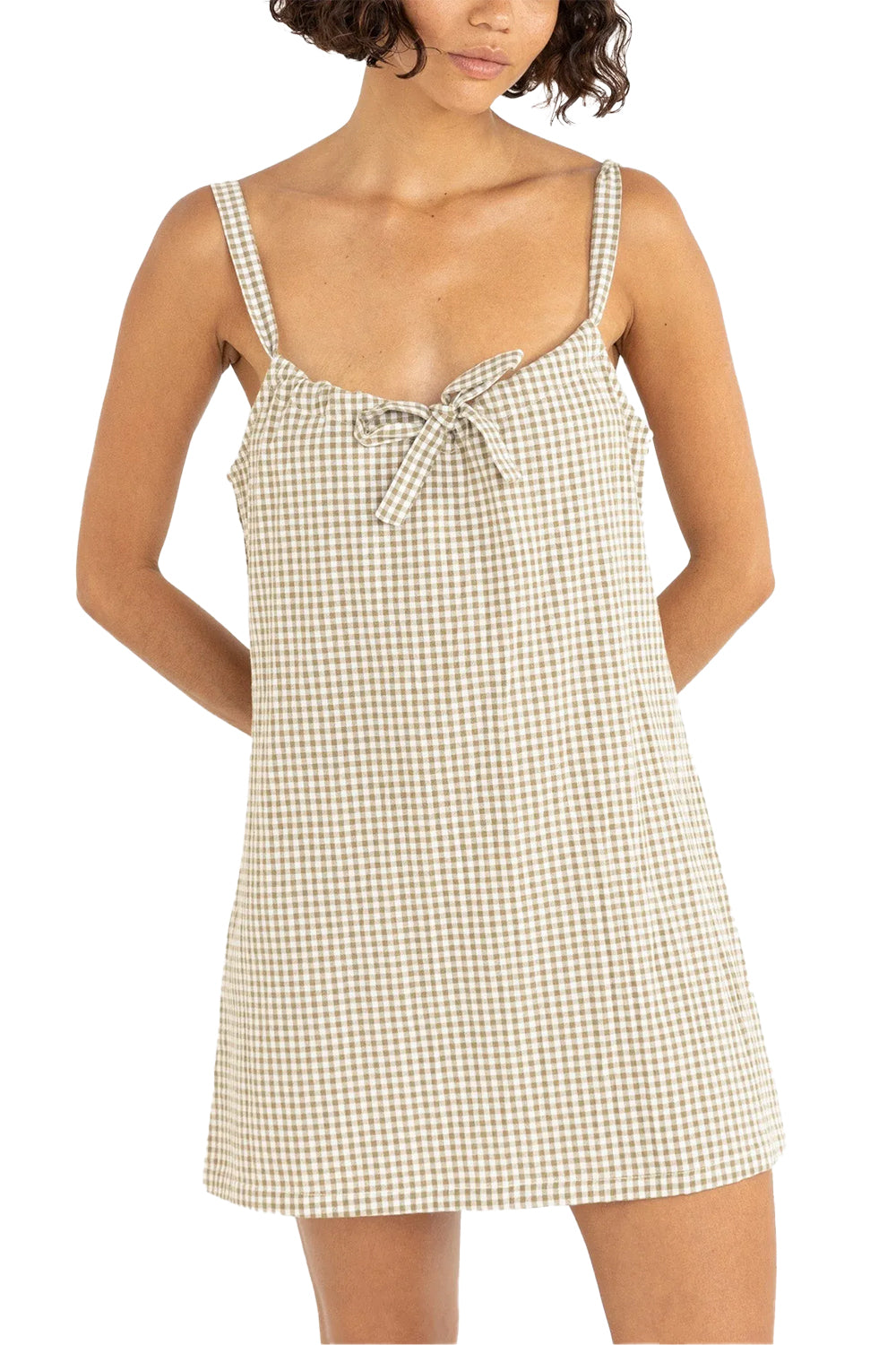 Rhythm Lola Check Slip Dress