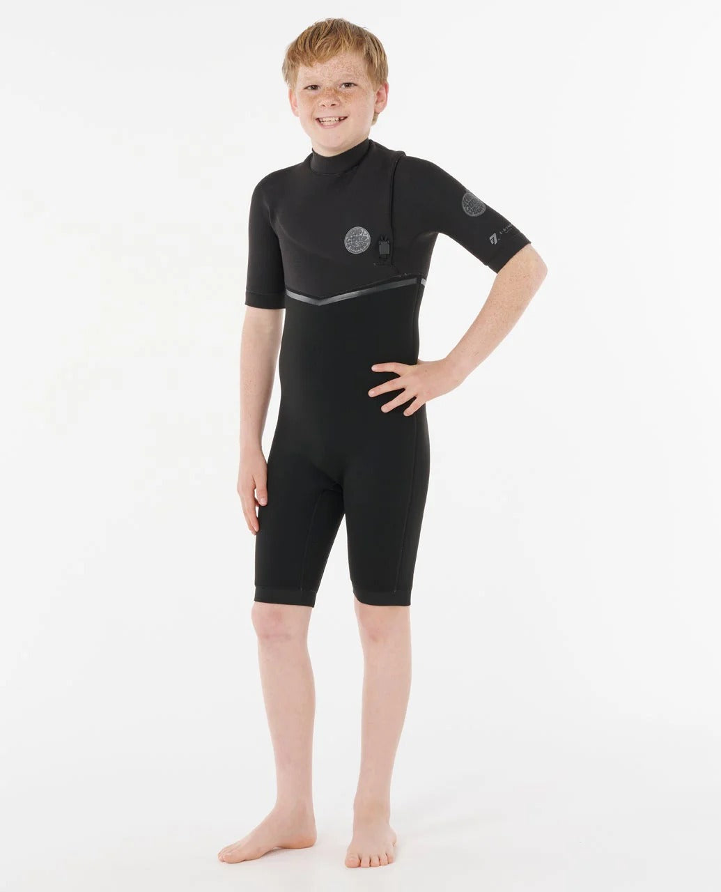 Rip Curl Boys E-Bomb 2/2 Zip Free Springsuit Wetsuit