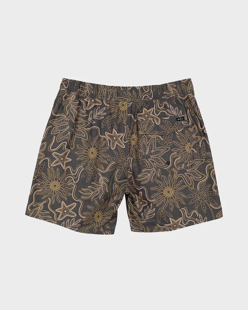 RVCA Mens Atlas Elastic Volley 17" Swim Shorts