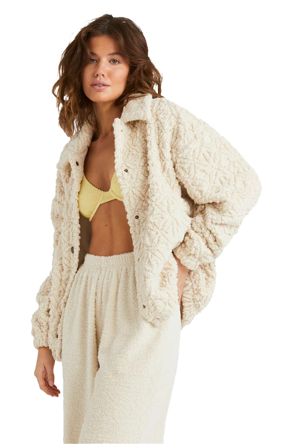 Billabong Womens Ride Cozy Sherpa Jacket