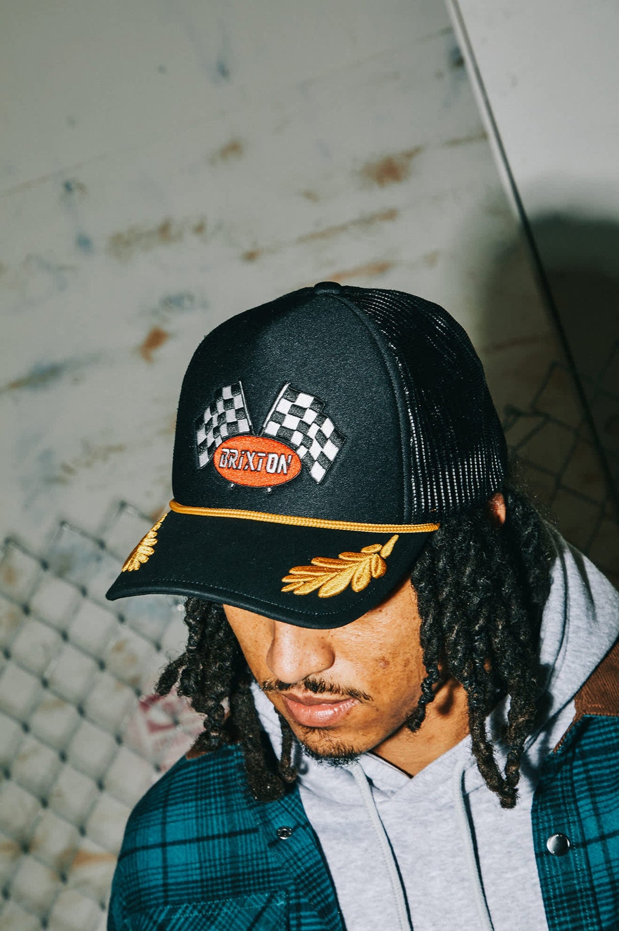 Brixton Podium NetPlus Trucker Hat