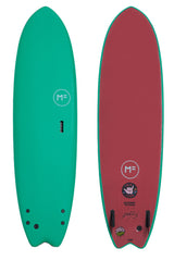 Mick Fanning MF Super Soft Twin Town Softboard - Comes with fins