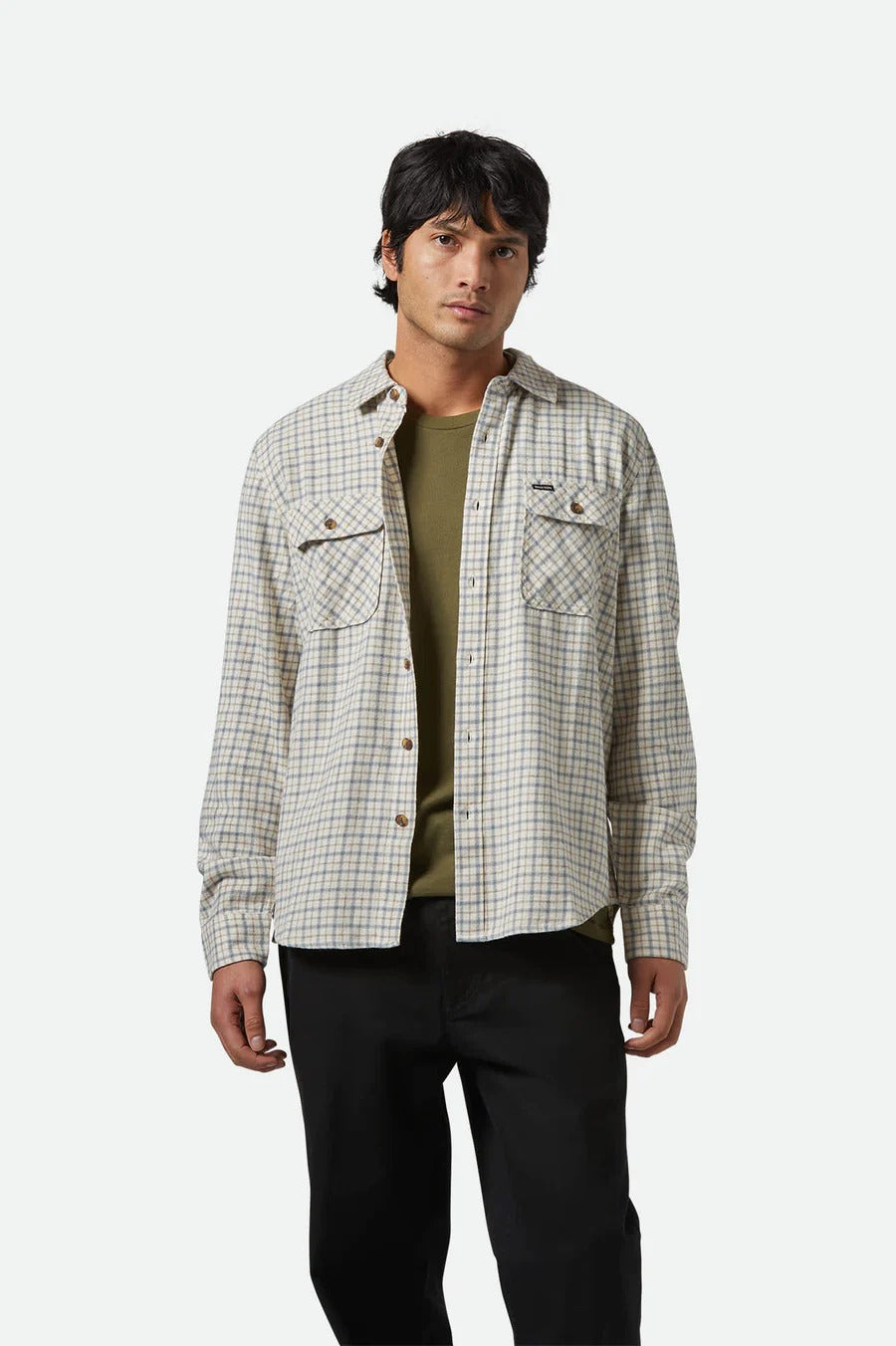 Brixton Bowery Lightweight Ultra Soft L/S Flannel
