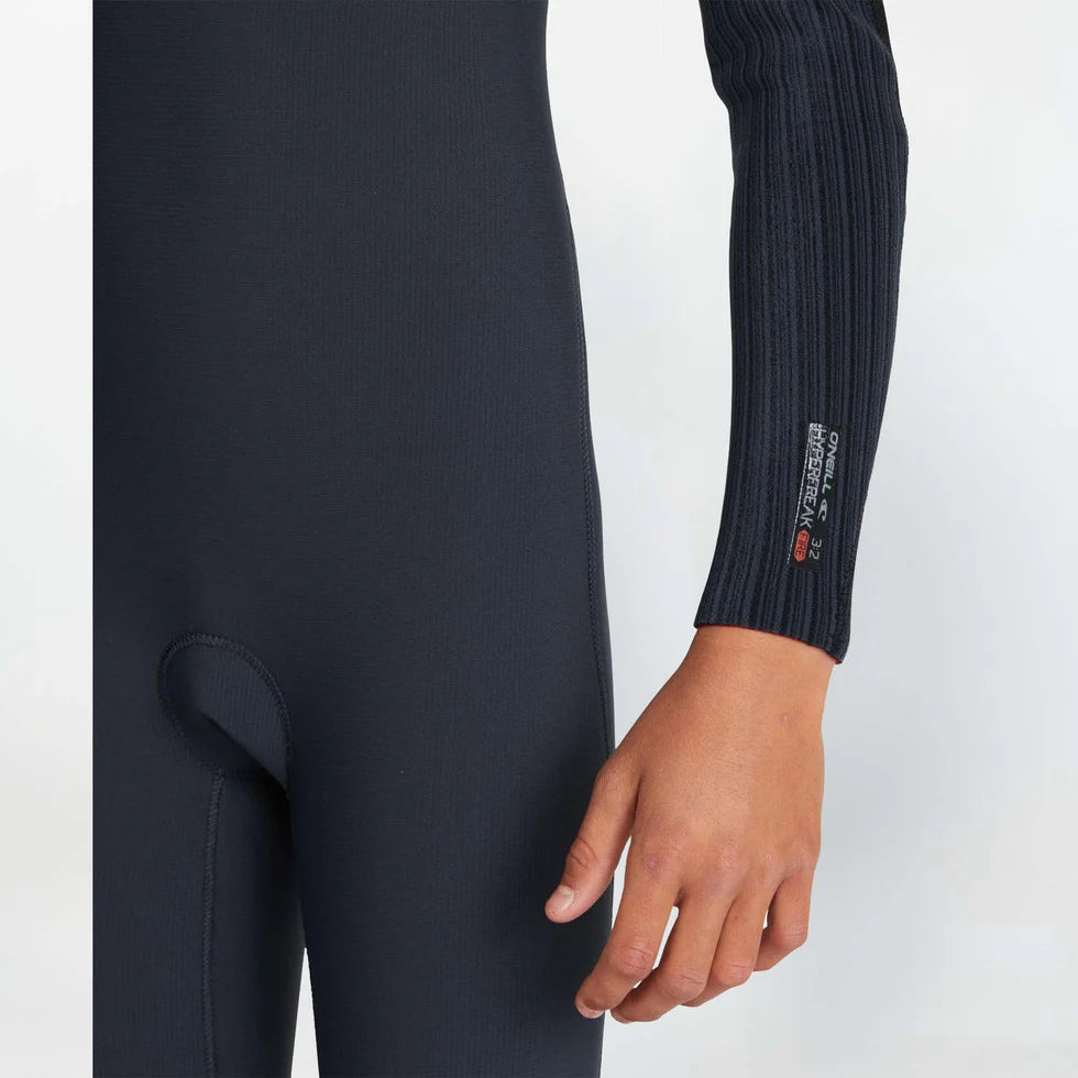 O'Neill Boys HyperFire 3/2mm Chest Zip Steamer