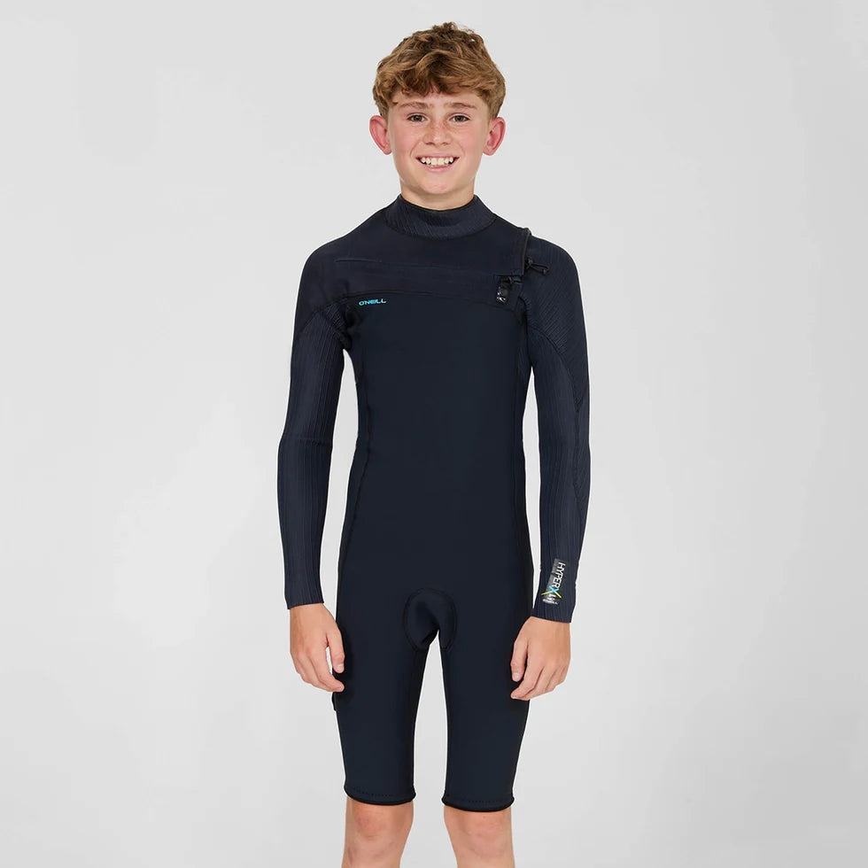 O'Neill Kid's HyperX 2mm Long Sleeve Spring Suit Chest Zip
